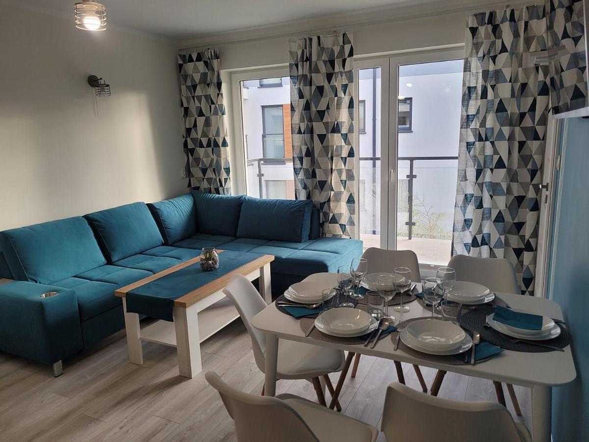 Pobierowo Baltic Apartament Turkusowy المظهر الخارجي الصورة
