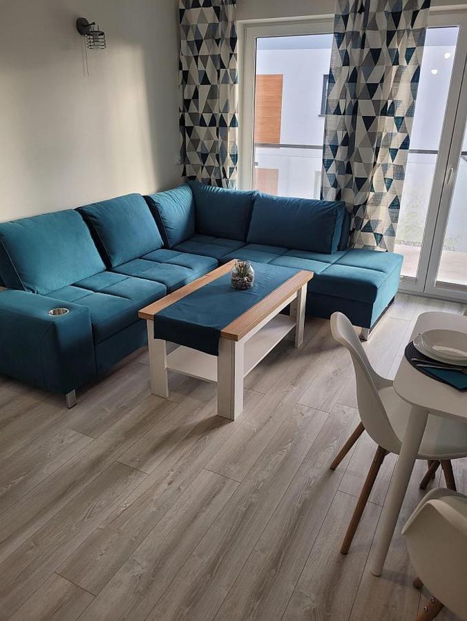 Pobierowo Baltic Apartament Turkusowy المظهر الخارجي الصورة