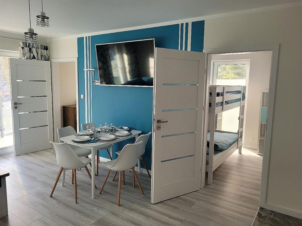Pobierowo Baltic Apartament Turkusowy المظهر الخارجي الصورة