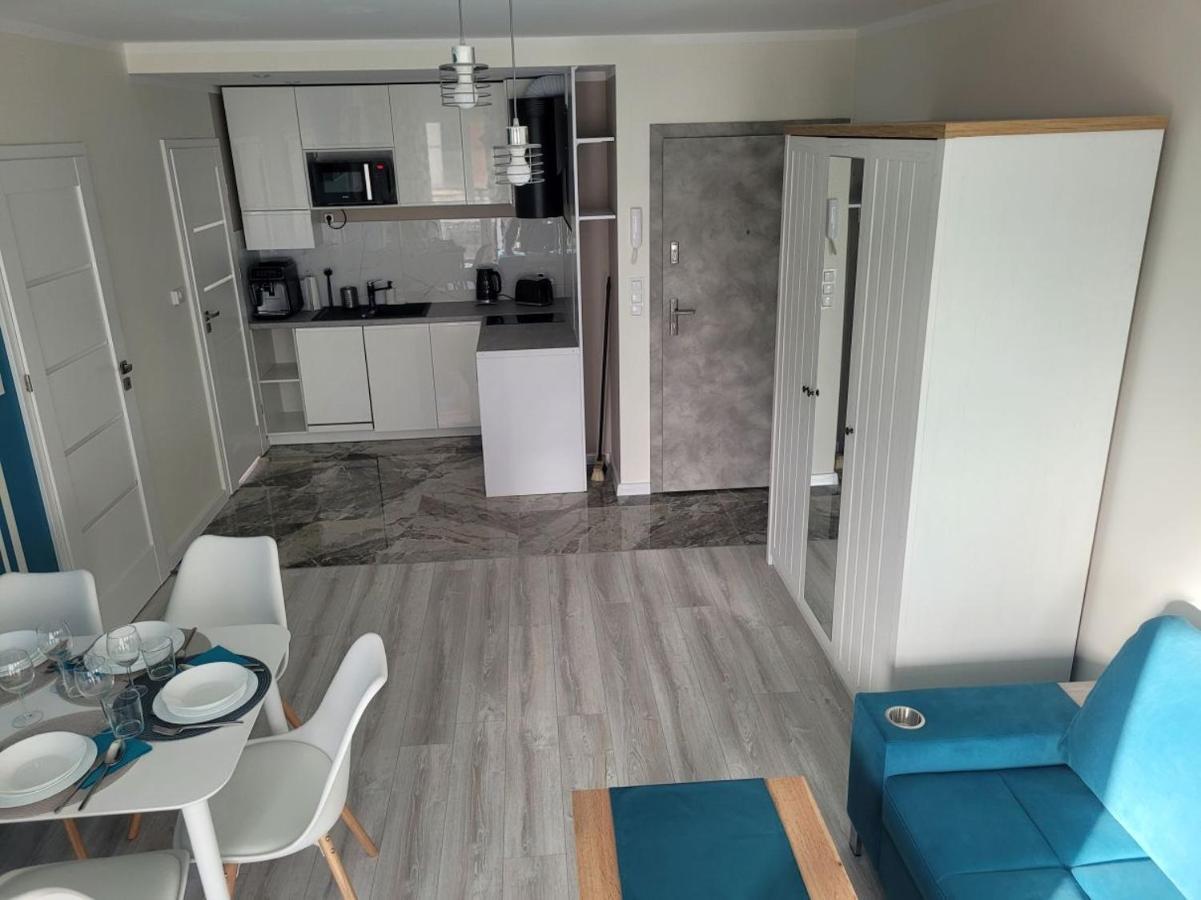 Pobierowo Baltic Apartament Turkusowy المظهر الخارجي الصورة