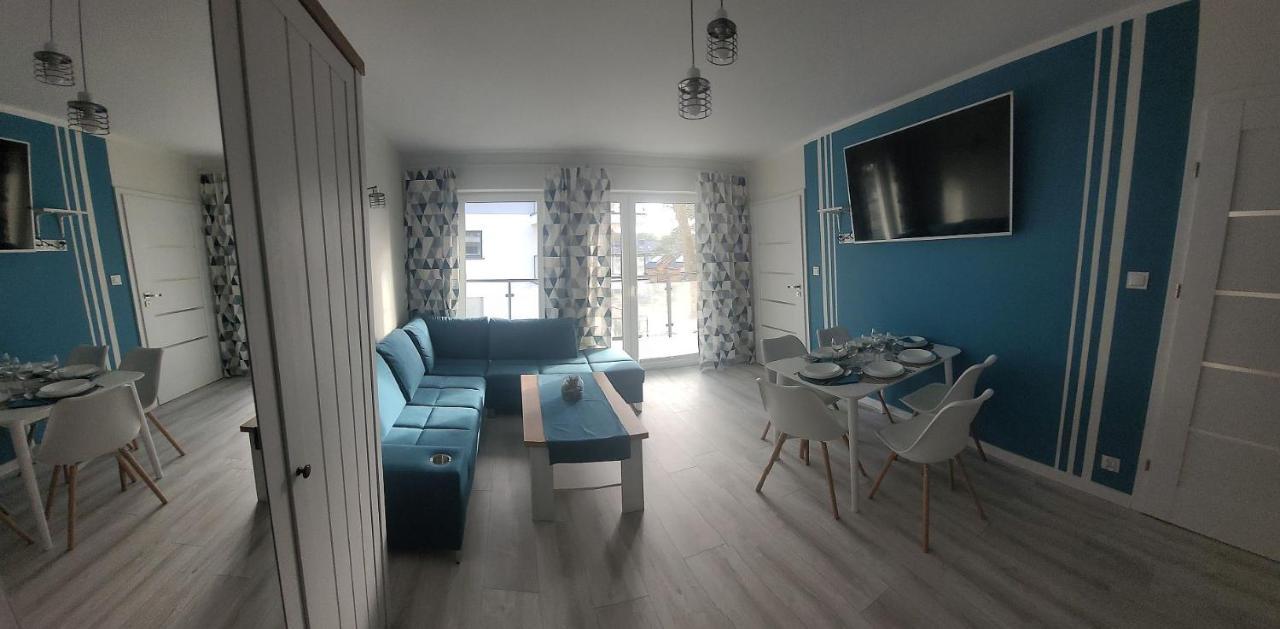 Pobierowo Baltic Apartament Turkusowy المظهر الخارجي الصورة