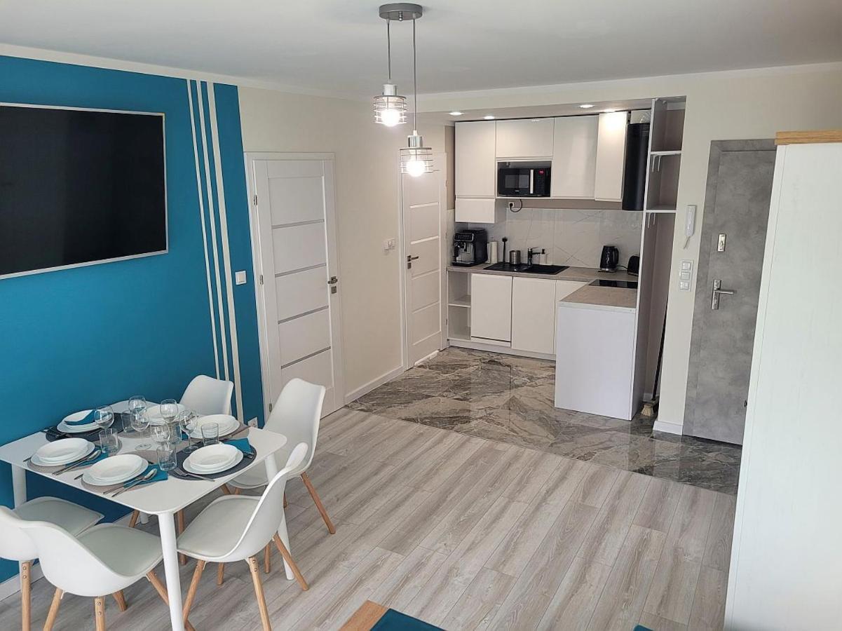 Pobierowo Baltic Apartament Turkusowy المظهر الخارجي الصورة
