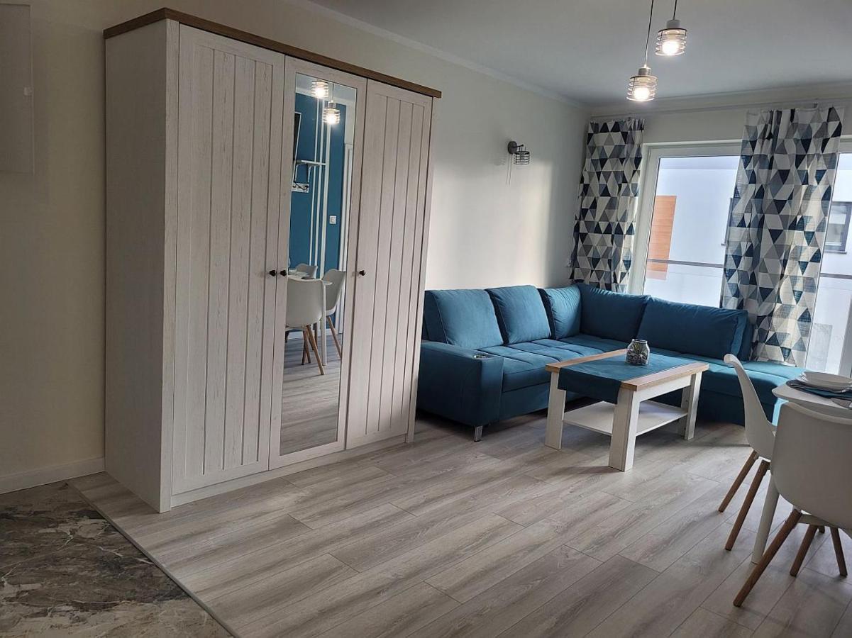 Pobierowo Baltic Apartament Turkusowy المظهر الخارجي الصورة