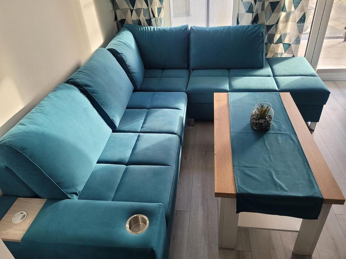 Pobierowo Baltic Apartament Turkusowy المظهر الخارجي الصورة