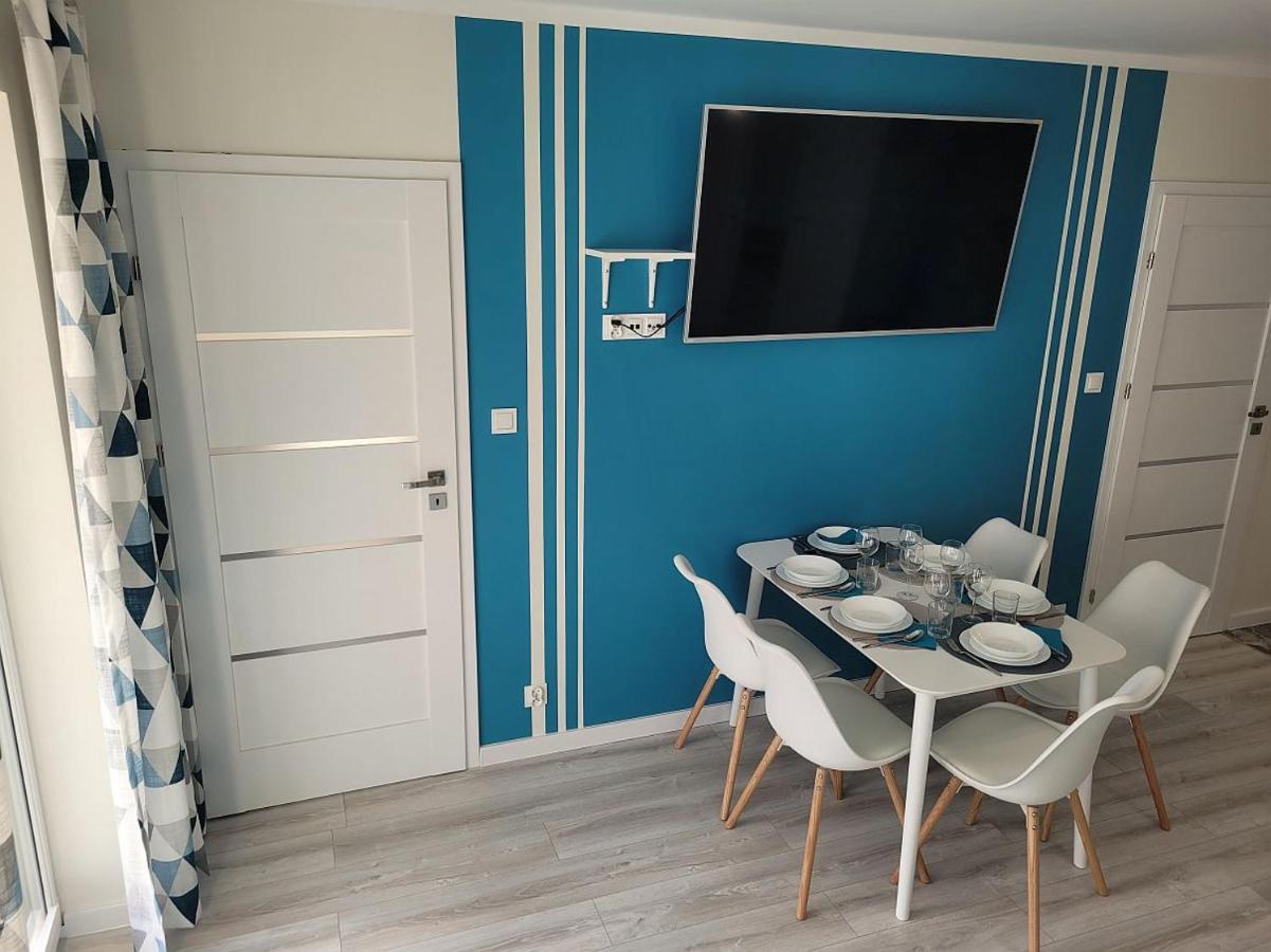 Pobierowo Baltic Apartament Turkusowy المظهر الخارجي الصورة
