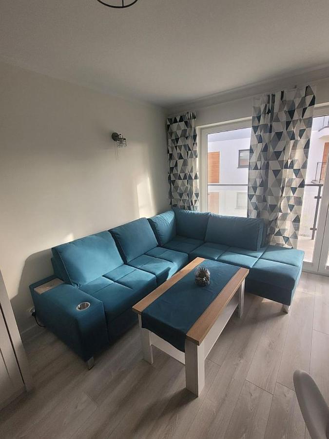 Pobierowo Baltic Apartament Turkusowy المظهر الخارجي الصورة