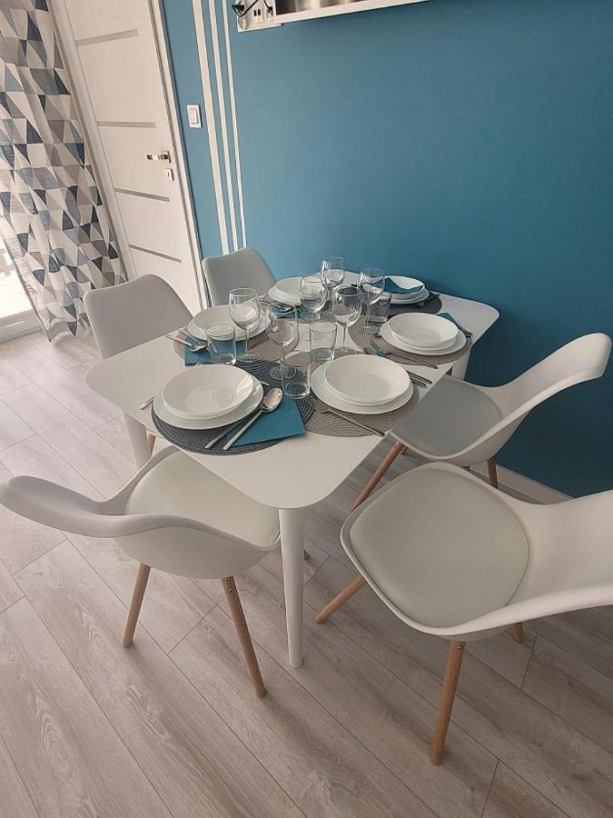 Pobierowo Baltic Apartament Turkusowy المظهر الخارجي الصورة