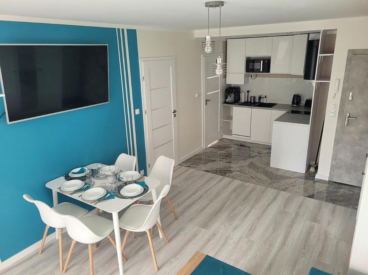 Pobierowo Baltic Apartament Turkusowy المظهر الخارجي الصورة