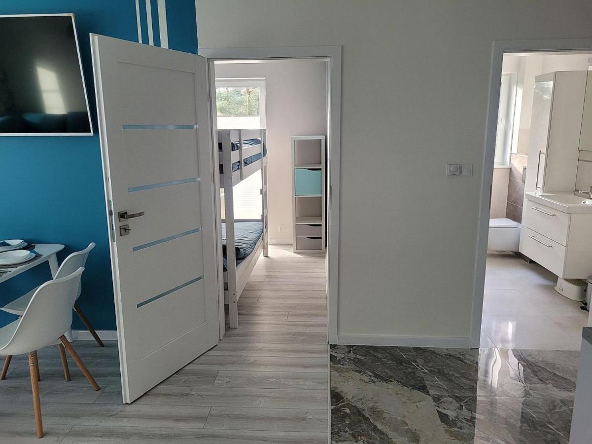 Pobierowo Baltic Apartament Turkusowy المظهر الخارجي الصورة