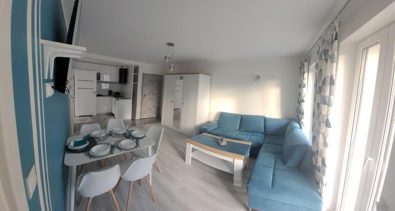 Pobierowo Baltic Apartament Turkusowy المظهر الخارجي الصورة