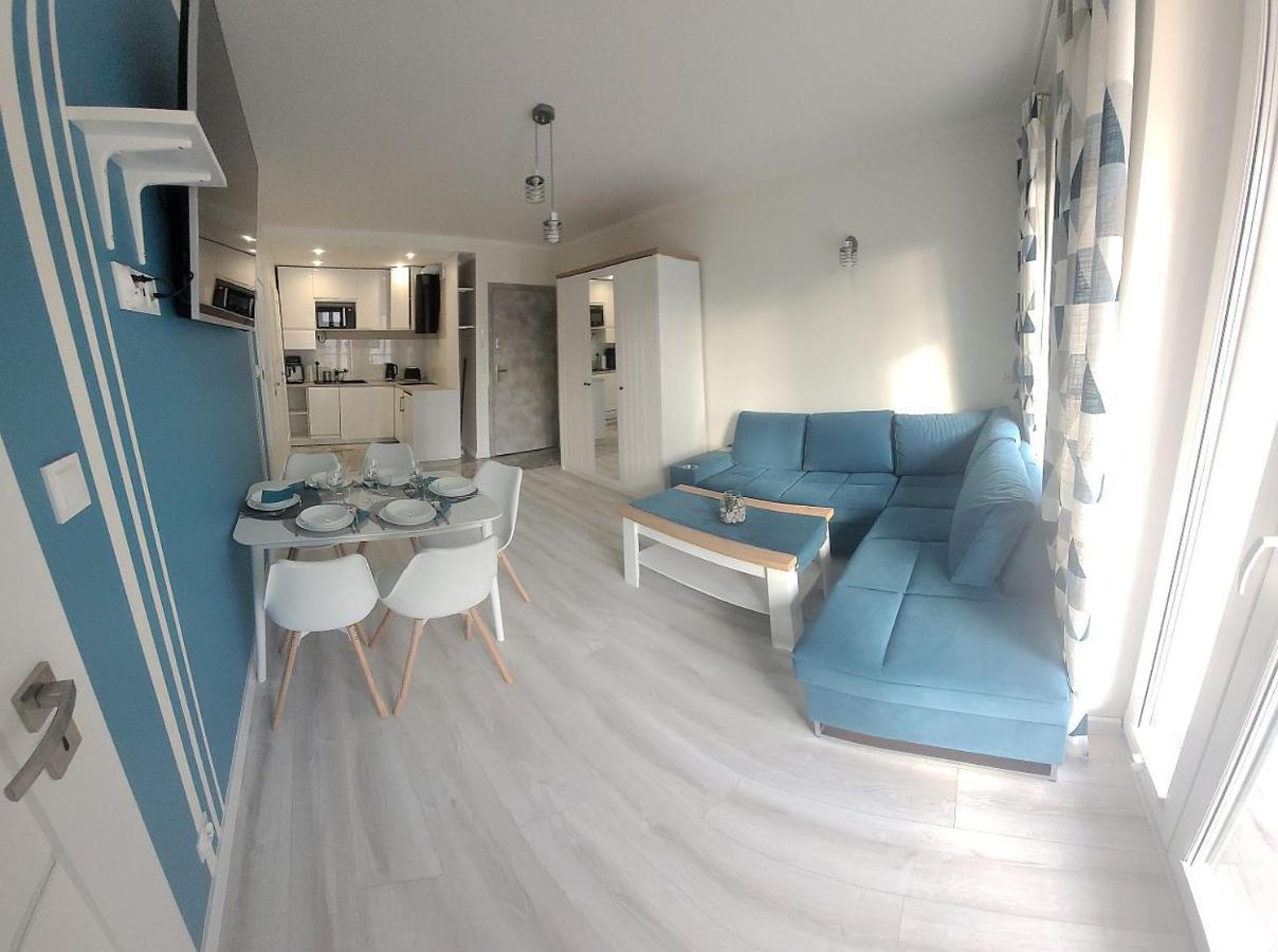 Pobierowo Baltic Apartament Turkusowy المظهر الخارجي الصورة