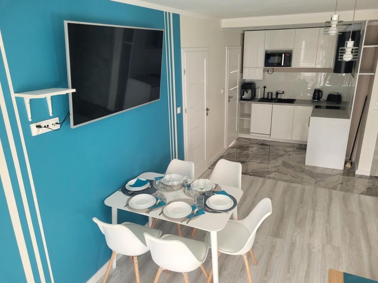 Pobierowo Baltic Apartament Turkusowy المظهر الخارجي الصورة