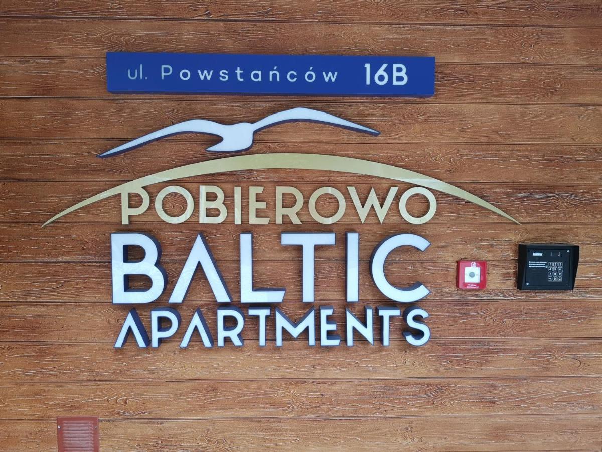 Pobierowo Baltic Apartament Turkusowy المظهر الخارجي الصورة