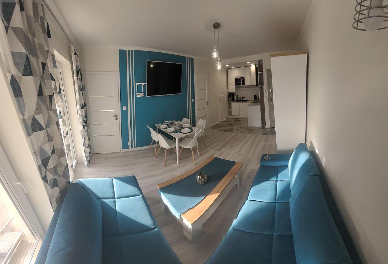 Pobierowo Baltic Apartament Turkusowy المظهر الخارجي الصورة