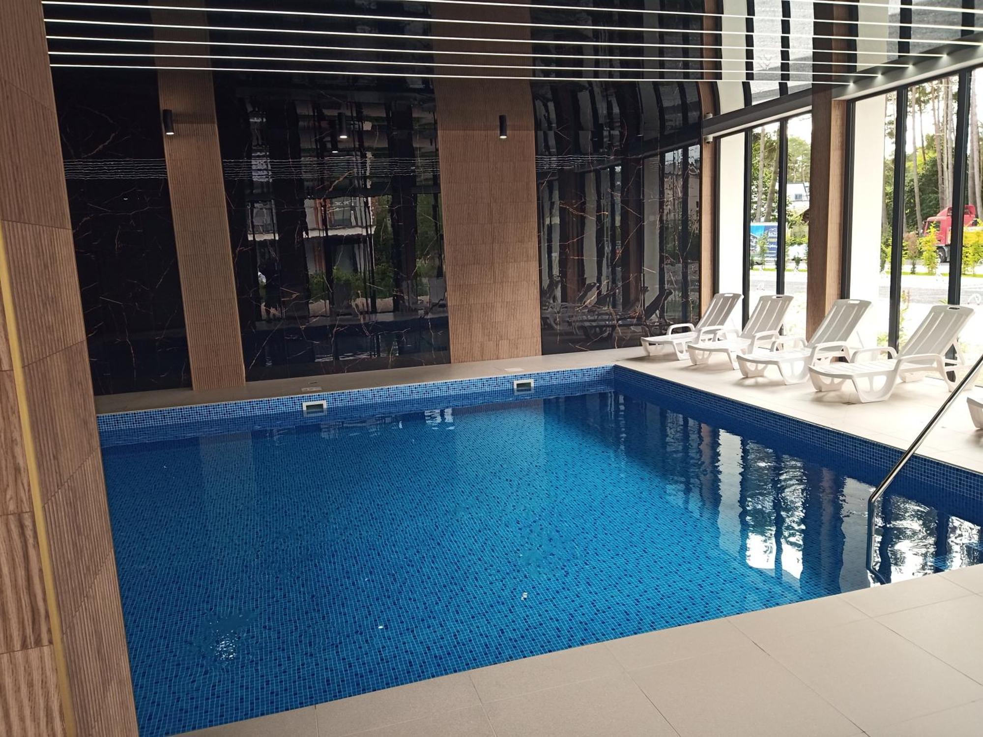 Pobierowo Baltic Apartament Turkusowy المظهر الخارجي الصورة