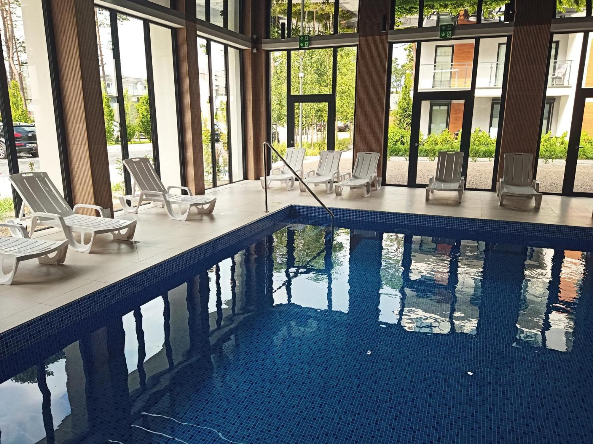 Pobierowo Baltic Apartament Turkusowy المظهر الخارجي الصورة